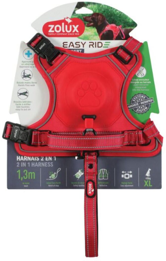 Zolux Pettorina per Cani Easyride Rossa XL