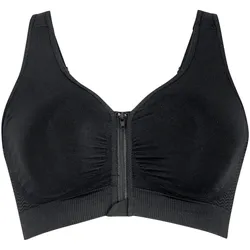 Anita (Since 1886) Damen BH - Lynn, Care-BH, Vorderverschluss, Mikrofaser Schwarz / XL