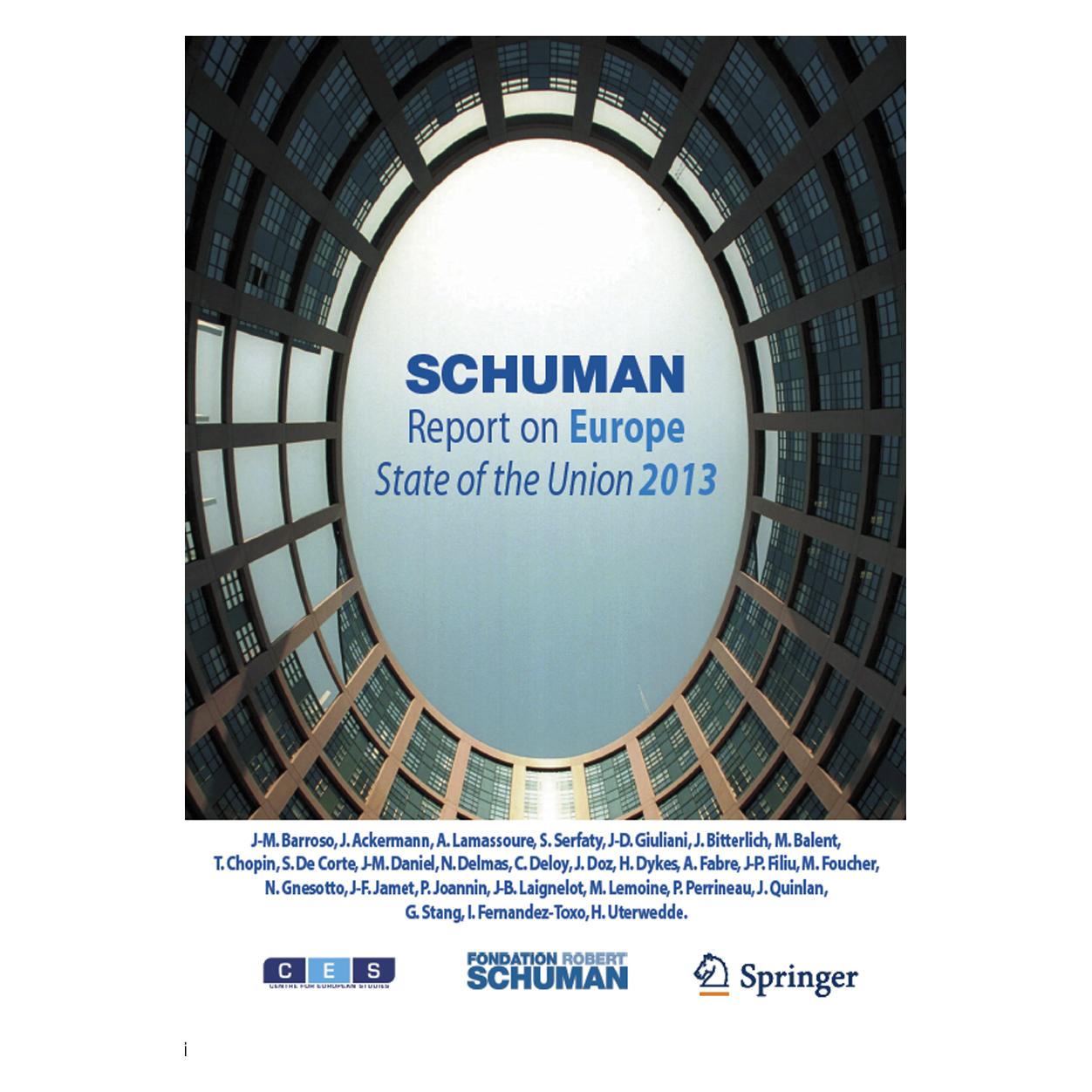 Springer Schuman Report on Europe (Englisch, Softcover) (55514170)