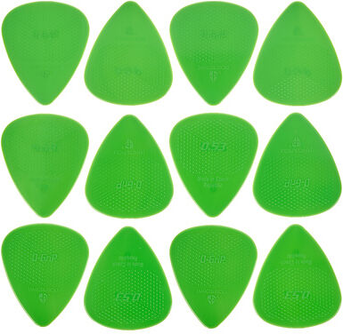 D-Grip Picks 351 Nylon Green 0,53 Vert