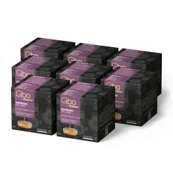 Qbo Espresso ORO Latino - 216 Kapseln - Intensität: 7/10