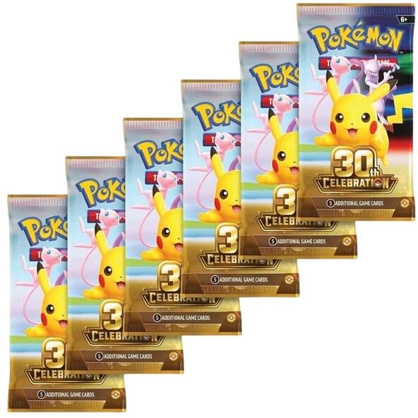 Pokémon TCG 30th Celebration Booster Bundle 10-10451-115 - Multicolour