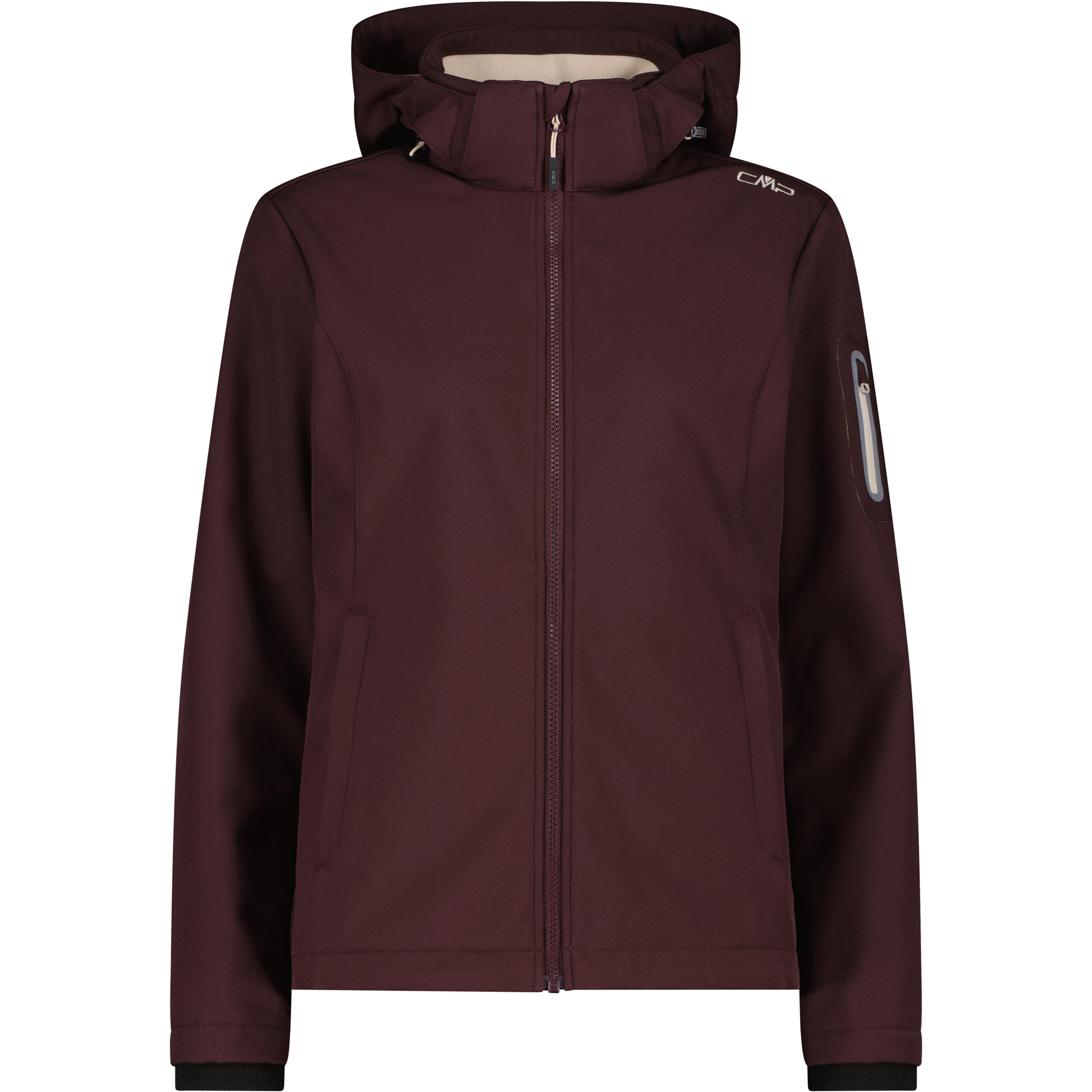 CMP Softshell Damen Softshelljacke rot Größe XXS Trekking Wasserabweisend Wasserabweisend