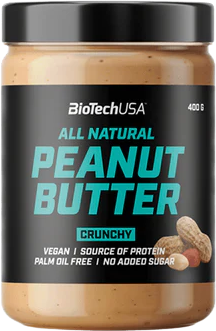 BiotechUSA Knusprige Erdnussbutter 400 gr