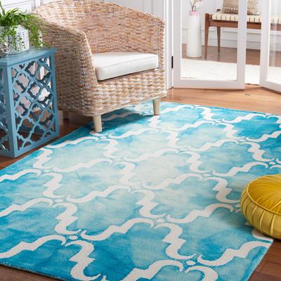 SAFAVIEH Handmade Dip Dye Teri Watercolor Vintage Boho Wool Rug