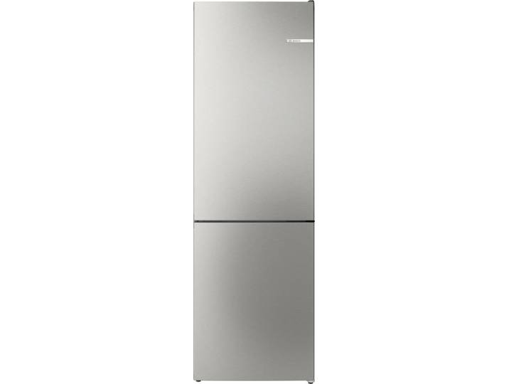 Bosch Serie 4, Freistehende Kühl-Gefrier-Kombination mit Gefrierbereich unten, 186 x 60 cm, Metall-Optik, Total No Frost , MKK67GNLAA, ID MKK67GNLAA