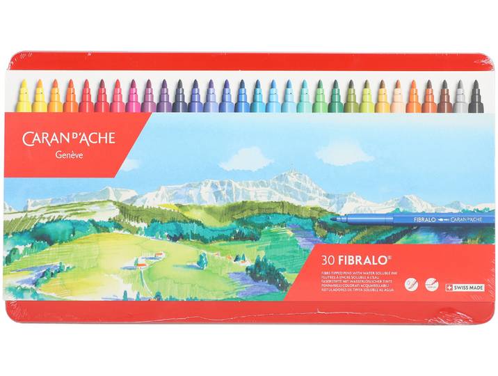Caran d'Ache Classic Fibralo Assortiert 30Stk.
