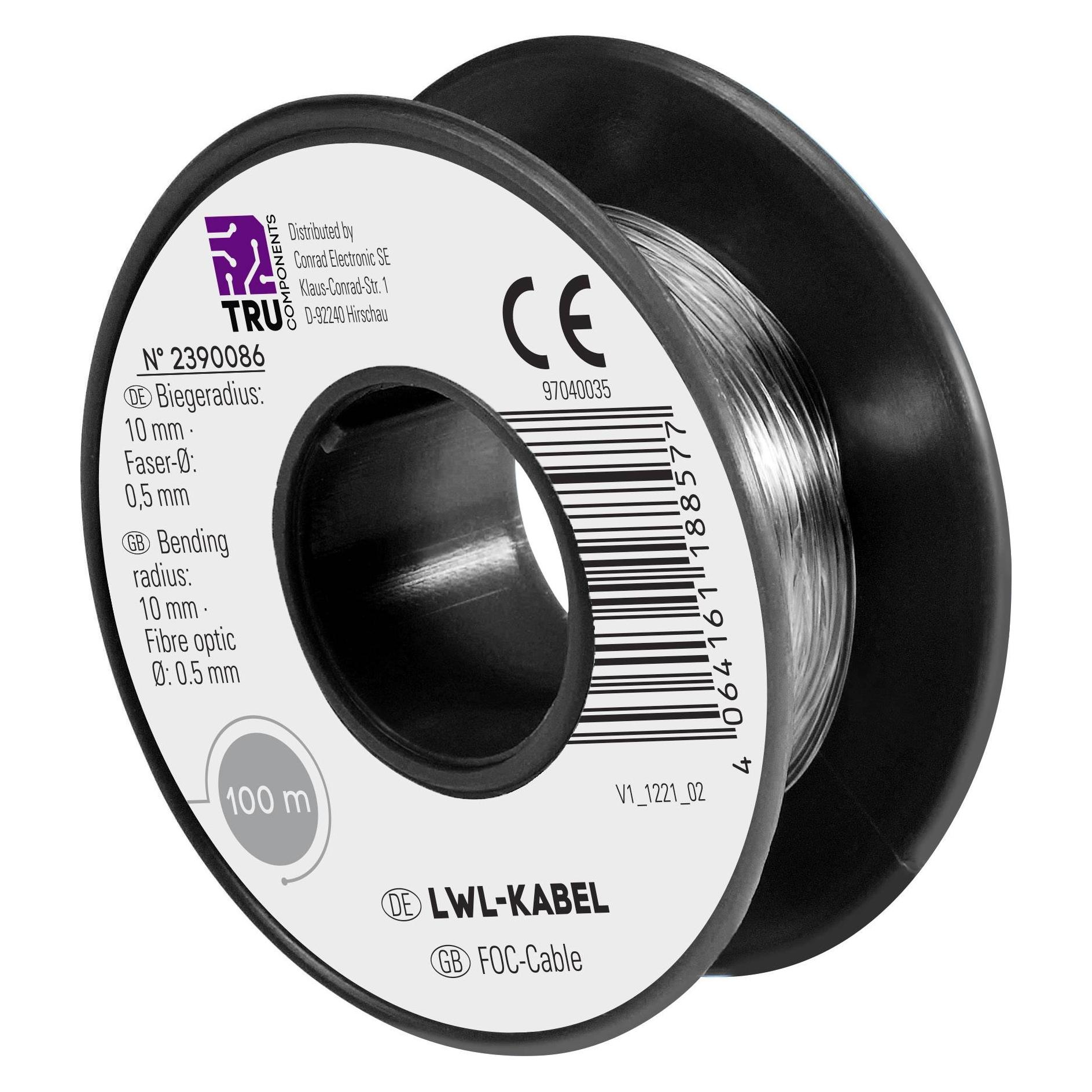 Tru Components POF-Kabel (100 m) (TC-9560344)