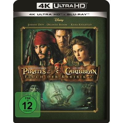 Pirates of the Caribbean - Fluch der Karibik 2 (4K Ultra HD) (+ Blu-ray 2D), Blu-ray 4K