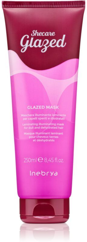 Inebrya Shecare Glazed Mask masque hydratant pour des cheveux brillants et doux 250 ml