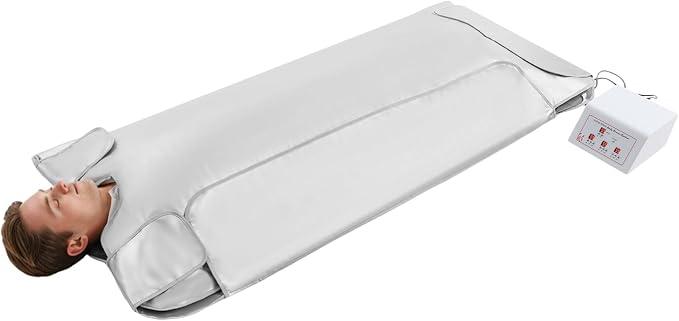 Infrarot Saunadecke, 600W Infrarot Saunadecke, Tragbare Saunadecke, Tragbare Heim-Saunadecke für die Sauna, zu Hause und für Ungesunde Menschen, Schlaflose