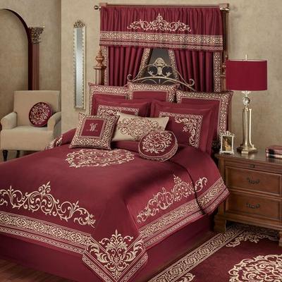 Touch of Class Winchester Comforter Set Ruby, Queen, Ruby