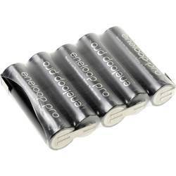 Panasonic eneloop Pro F1x5 Akkupack 5x Mignon (AA) Z-Lötfahne NiMH 6 V 2450 mAh 134690