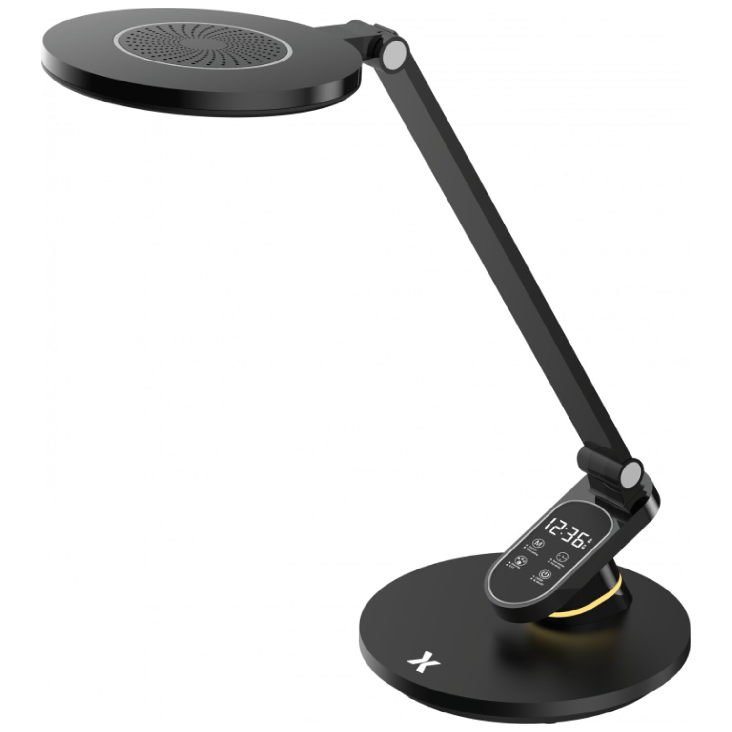 MAXCOM LuminaraFlex 10W dimbare LED-bureaulamp zwart