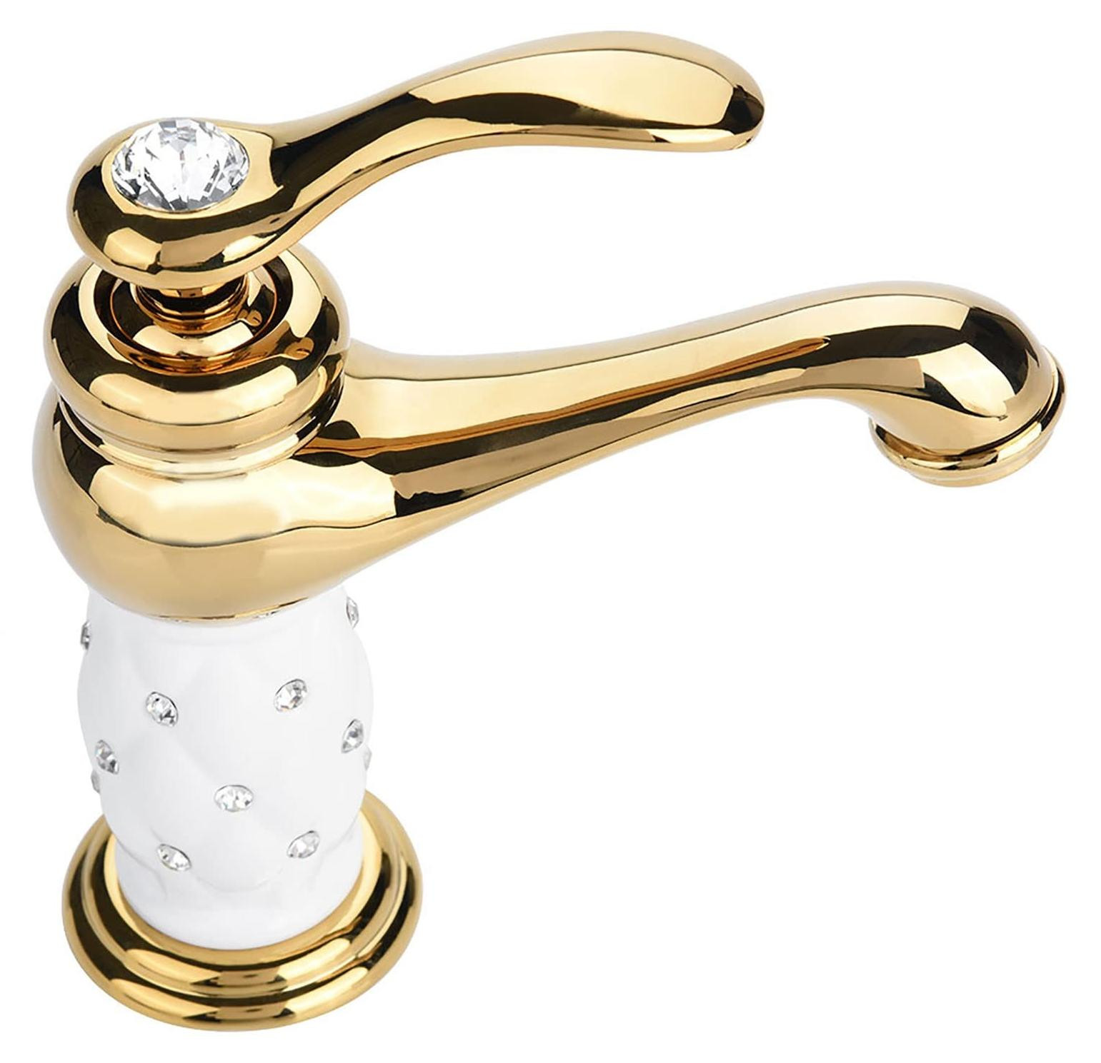 Solidchoice Mengkraan met Gouden Afwerking en Traditioneel Design voor Keuken en Badkamer