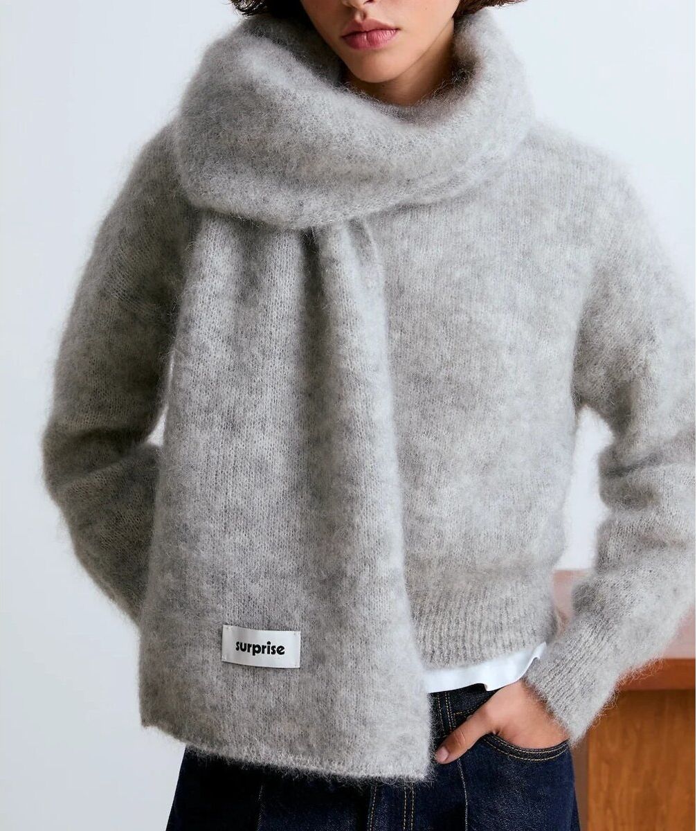 SURPRISE Écharpe en mohair majoritaire, Donna