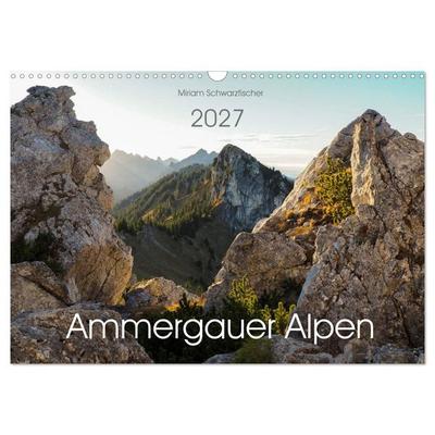 Ammergauer Alpen (Wandkalender 2027 DIN A3 quer), CALVENDO Monatskalender