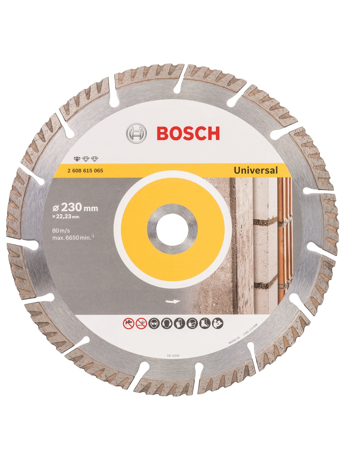 Bosch DIAMANTSKIVE STD UNIVERSAL 230X22.23MM