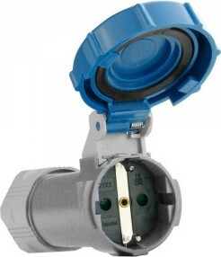 Doktorvolt Veiligheidscontactkoppeling Schuko 230V 16A IP67 Waterdicht