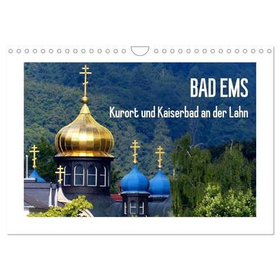 Bad Ems - Kurort und Kaiserbad an der Lahn (Wandkalender 2027 DIN A4 quer), CALVENDO Monatskalender
