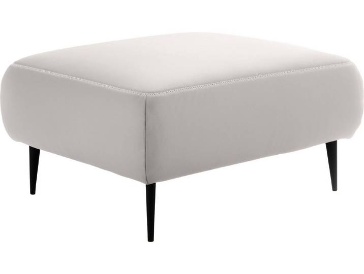 designwerk Hocker Forma, zeitloser Desighocker mit aktuellem Fuß, in hochwertiger Verarbeitung & tollem Sitzkomfort