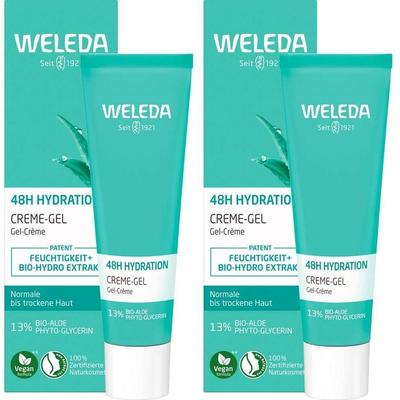 Weleda 48h Hydration Creme-Gel 2x 2x30 ml Creme