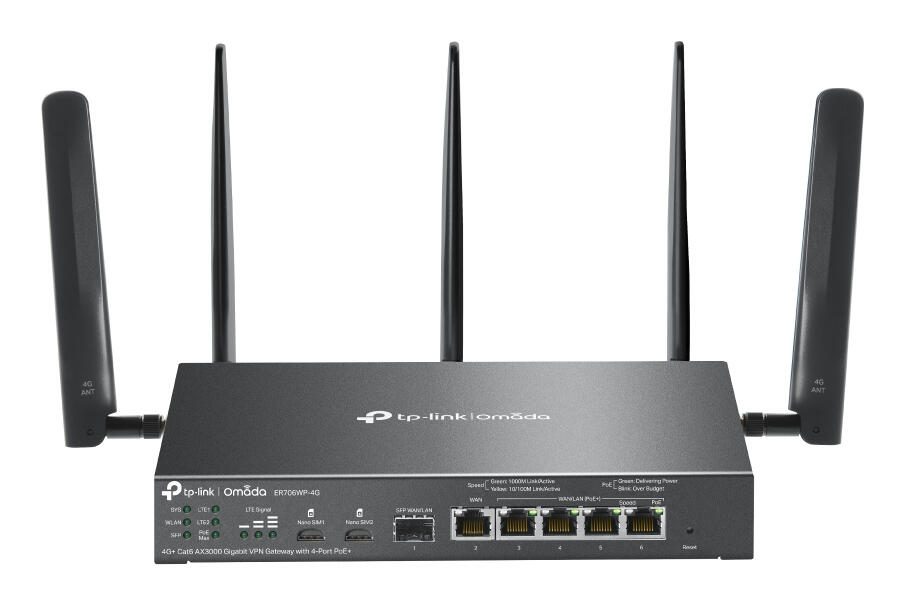 TP-Link ER706WP-4G Dual-Band Gigabit WLAN Router