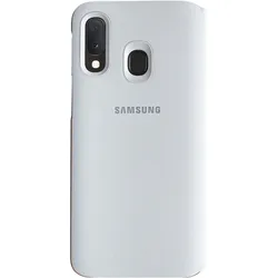 Samsung Wallet Cover (Samsung Galaxy A20e), Smartphone Hülle, Weiss
