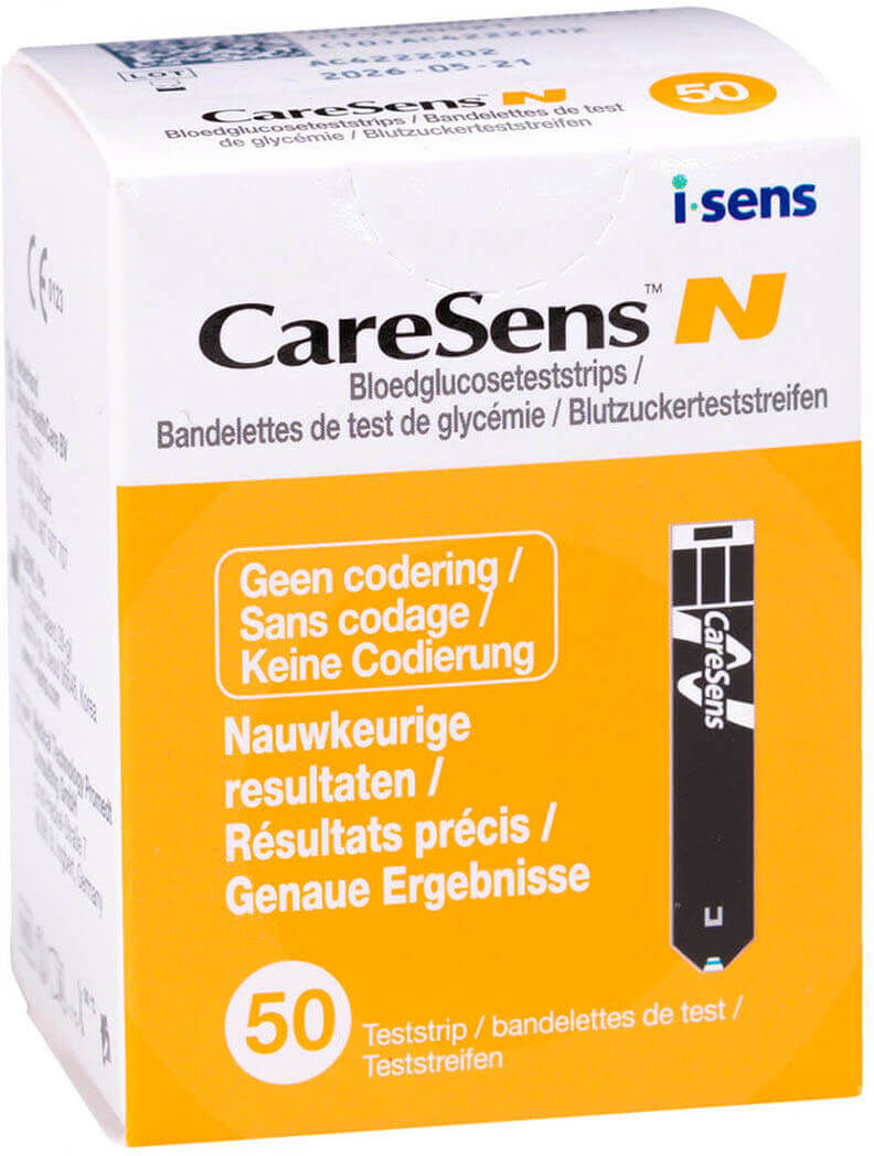CareSens N Teststrips (50 stuks)