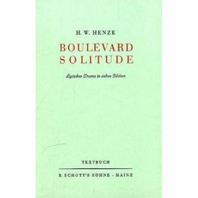 Boulevard Solitude -