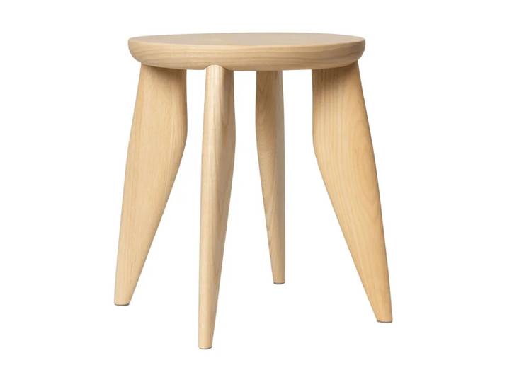 Ferm Living Tabouret Feve kids frêne brut