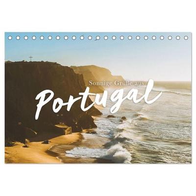 Sonnige Grüße aus Portugal (Tischkalender 2027 DIN A5 quer), CALVENDO Monatskalender