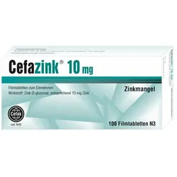 CEFAZINK 10 mg Filmtabletten 100 St