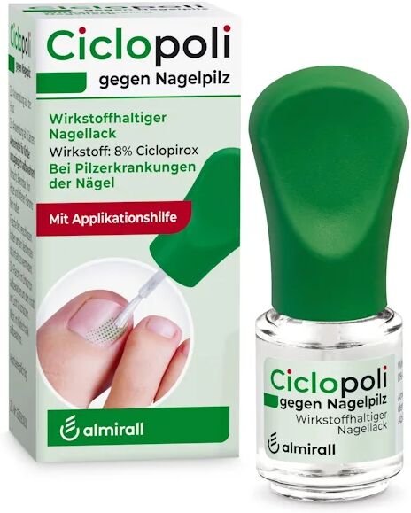 Alle Marken und mehr Ciclopoli Nagellack gegen Nagelpilz (6.6ml) mit Anwendungshilfe