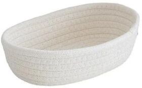 Uplifted Finds Nordic Cotton Rope Woven Storage Baskets white s