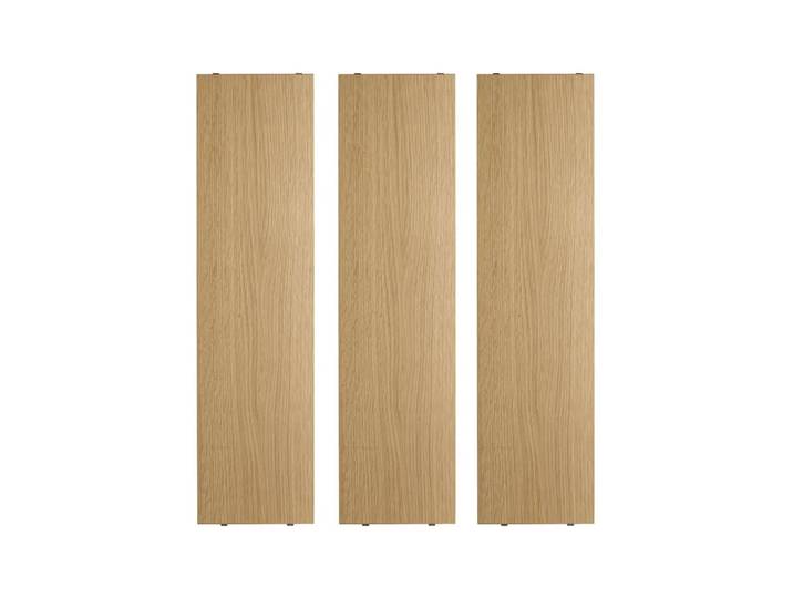 String Étagère String chêne, 78x20 cm, lot de 3