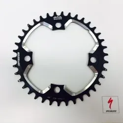 FSA Kettenblatt Gossamer Pro 38 Z., 1-fach, 110 mm LK, 4-Loch, Megatooth