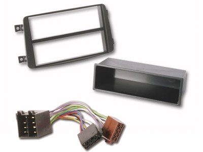 CHP Mercedes C Klasse Radio Radioblende inkl. ISO Adapter