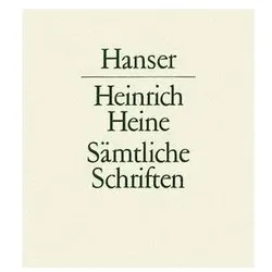 Kommentar zu Band 6/1, Anhang zur Gesamtausgabe, Bibliographie, Register, Nachbemerkung, Inhaltsverz, Belletristik von Heinrich Heine