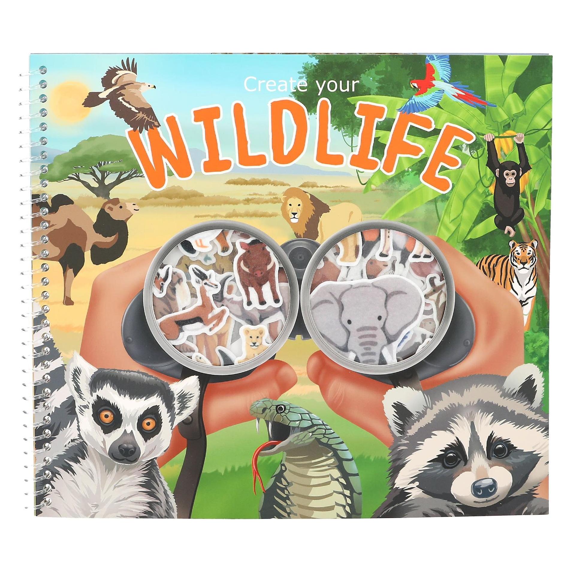 Magni DEPESCHE Stickerbuch Create Your Wild Life (0413601)