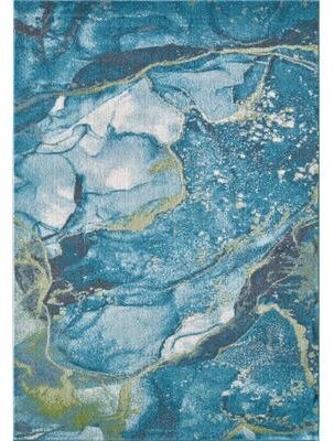 Domani Globe Modern Marble Area Rug