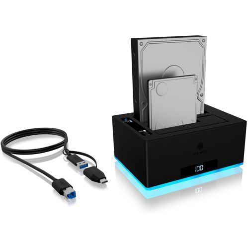ICY BOX IB-127CL-U3 2 Bay Docking & Klonstation