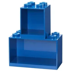 Room Copenhagen, Spielzeugaufbewahrung, R.C. LEGO Brick Shelf 4+8 Set grey 41171740