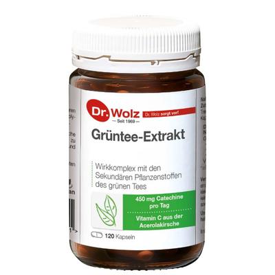Grüntee Extrakt Dr.Wolz Kapseln 120 St