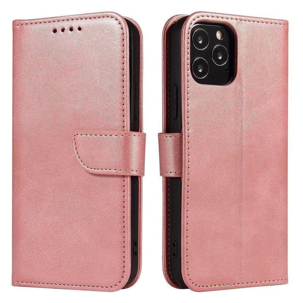 Hurtel Magnet Case elegante Hülle mit Überschlag und Standfunktion für Samsung Galaxy A03s (166,5) pink (Samsung Galaxy A03s) (1404978613)