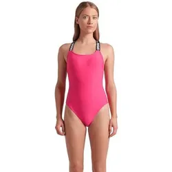 ARENA Damen Badeanzug ELASTIC SOLID SWIMSUIT, Größe S in Pink Pink