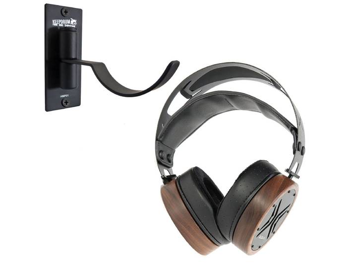 OLLO Audio Ollo Audio Kopfhörer X1 1.0 offene Bauweise mit Wandhalter Kopfhörer (Kopfhörer, kabelgebunden, Vorteils-Set mit Wandhalter)