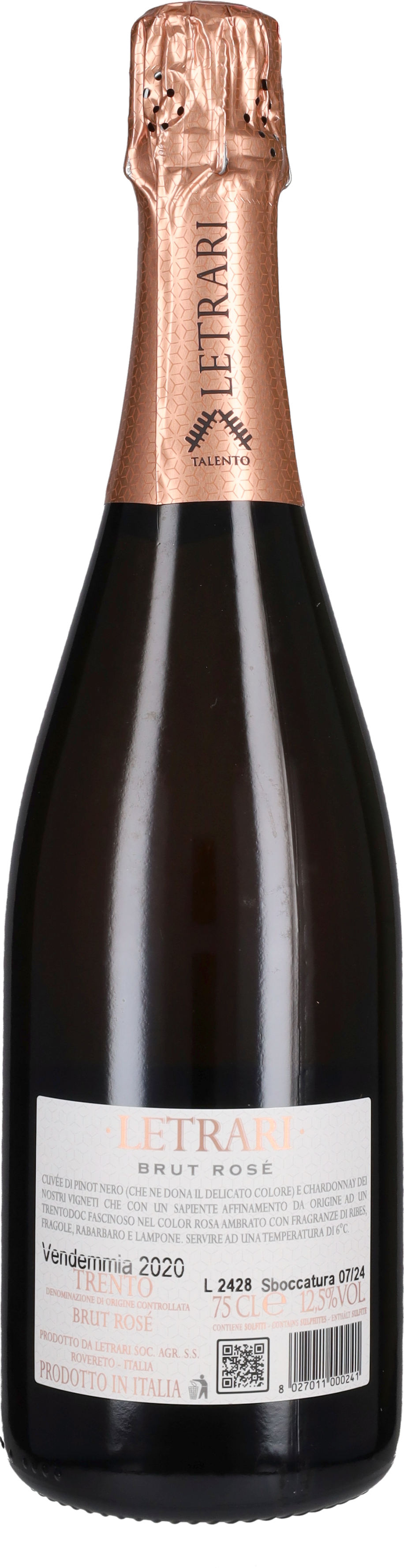 Letrari Trento Spumante Rosé Brut