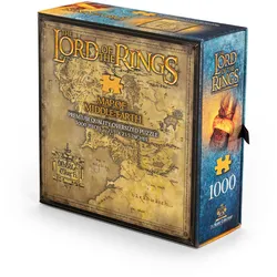 The Noble Collection - LOTR Great Eagles Rescue Puzzle NN9472 – 1000‐teiliges Premium‐Fantasy‐Puzzle