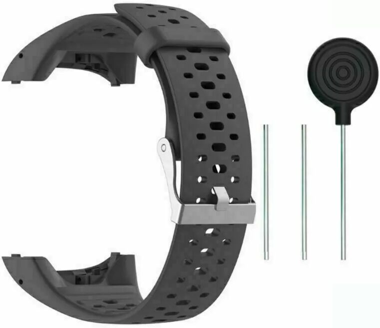 INF Ersatzarmband für Polar M400/M430 Sportuhren Grau